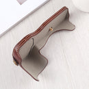 1/4 inch Thread PU Leather Camera Half Case Base for Canon EOS R (Coffee)
