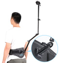 RUIGPRO Waist Belt Mount + Selfie Stick for GoPro HERO10 Black / HERO9 Black / HERO8 Black / HERO7 /6 /5 /5 Session /4 Session /4 /3+ /3 /2 /1, DJI OSMO Pocket, Insta360 ONE X, Ricoh Theta S/Theta V/Theta SC36 and Other Panorama Action Cameras
