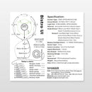 Astrolux S41 4x Nichia 219B/XP-G3 A6 1600Lumens Mini LED Flashlight