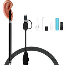 I96 0.3MP HD Visual Ear Nose Tooth Endoscope Borescope with 6 LEDs, Lens Diameter: 5.5mm, Length: 2m