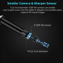 I96 0.3MP HD Visual Ear Nose Tooth Endoscope Borescope with 6 LEDs, Lens Diameter: 5.5mm, Length: 2m