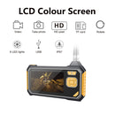 inskam113 IP67 1080P HD Digital 4.3 inch Display Screen Handheld Endoscope Industrial Home Endoscopes with 6 LEDs, Hard Cable Length: 5m