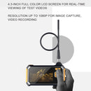 inskam113 IP67 1080P HD Digital 4.3 inch Display Screen Handheld Endoscope Industrial Home Endoscopes with 6 LEDs, Hard Cable Length: 5m