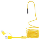 IP76 Waterproof 2.0 Mega Pixel HD Industrial Pipe Mobile Phone Endoscope Camera with USB + Micro USB + Type-C Interface, Length: 1m