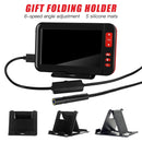 F200 4.3 Inch Screen Display HD1080P Snake Tube Inspection Endoscope with 8 LEDs, Length: 10m, Lens Diameter: 8mm, Mild Line