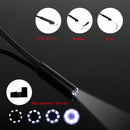 F200 4.3 Inch Screen Display HD1080P Snake Tube Inspection Endoscope with 8 LEDs, Length: 10m, Lens Diameter: 8mm, Mild Line