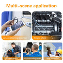 Y101 8mm Spiral Head 3 In 1 Waterproof Digital Endoscope Inspection Camera, Length: 3.5m Flexible Cable (Black)