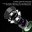 Timesiso P40 2.4G WiFi 3.9mm 5.0MP HD Visual Earpick Digital Endoscope with 6 LED Lights(Black)