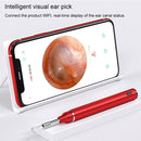 Timesiso P40 2.4G WiFi 3.9mm 5.0MP HD Visual Earpick Digital Endoscope with 6 LED Lights(Green)