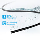 F220 5.5mm HD 5.0MP WIFI Endoscope Inspection Camera with 6 LEDs, Length: 5m