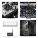 P30 IP67 Waterproof 4.3 inch HD Portable Endoscope Hard Cable Industrial Endoscope, Cable Length: 2m(Blue)
