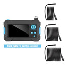 P30 IP67 Waterproof 4.3 inch HD Portable Endoscope Hard Cable Industrial Endoscope, Cable Length: 2m(Blue)