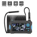 P30 IP67 Waterproof 4.3 inch HD Portable Endoscope Hard Cable Industrial Endoscope, Cable Length: 5m(Blue)