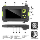 P30 IP67 Waterproof 4.3 inch HD Portable Endoscope Hard Cable Industrial Endoscope, Cable Length: 5m