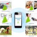 HCX003 Triangle Two-way Smart Bluetooth Anti-lost Keychain Finder (Black)