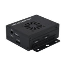 Waveshare Mini IO Board Lite Ver Mini-Computer Base Box with Metal Case & Cooling Fan for Raspberry Pi CM4(EU Plug)