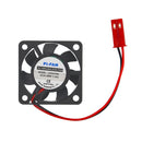 DC 5V 0.2A Mini Computer Case Cooler Cooling Fan with Screws Parts for Raspberry Pi 3B / 2B / B+, Size: 30x30x8mm(Black)
