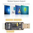 Waveshare USB-A to UART High Band Rate Transmission Module Connectors