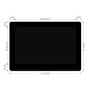 Waveshare 5 inch 800 x 480 Capacitive IPS Touch Display for Raspberry Pi, DSI Interface