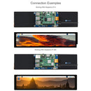 WAVESHARE 11.9 inch Capacitive Touch Display For Raspberry Pi, 320 x 1480, IPS, DSI Interface