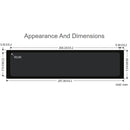WAVESHARE 11.9 inch Capacitive Touch Display For Raspberry Pi, 320 x 1480, IPS, DSI Interface