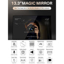 Waveshare 13.3 inch Magic Mirror, Voice Assistant, Touch Control (UK Plug)