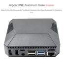 Waveshare Argon One Aluminum Case For Raspberry Pi 4, with Safe Power Button