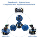 Waveshare AlphaBot2 Robot Building Kit for Raspberry Pi 3 Model B+, US Plug