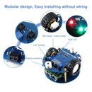 Waveshare AlphaBot2 Robot Building Kit for Raspberry Pi 3 Model B+, US Plug
