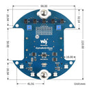 Waveshare AlphaBot2 Robot Building Kit for Raspberry Pi 3 Model B+, US Plug