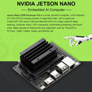 Waveshare JetBot 2GB AI Robot Developer Kit for Jetson Nano 2GB, EU Plug