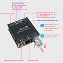 50W MP3 Stereo Audio Digital Power Amplifier Board Bluetooth Amplifier Module, with Shell