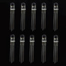 10 PCS LDTR-YJ024 5mm 4-Pin RGB Full Color LED Common Cathode