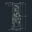 TTGO Meshtastic T-Beam V1.1 ESP32 433MHz OLED WiFi Bluetooth GPS NEO-6M SMA 18650 Battery Holder