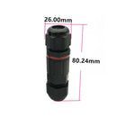 XYS20 IP68 Waterproof 3 Pin Straight Cable Connector