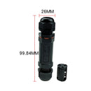 XY20 IP68 Waterproof 3 Pin Straight Cable Connector
