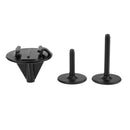 10 PCS Surf Snowboard Buckle Mount Holder for GoPro HERO10 Black / HERO9 Black / HERO8 Black / HERO7 /6 /5 /5 Session /4 Session /4 /3+ /3 /2 /1, Insta360 ONE R, DJI Osmo Action and Other Action Cameras(Black)