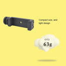 STARTRC 1/4 inch Screw Hole Dual-layer Cold-shoe Phone Clamp Holder for Insta360 ONE / ONE X / EVO, iPhone, Galaxy, HTC, Sony and other Smartphones(Black)