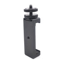 STARTRC 1/4 inch Screw Hole Dual-layer Cold-shoe Phone Clamp Holder for Insta360 ONE / ONE X / EVO, iPhone, Galaxy, HTC, Sony and other Smartphones(Black)