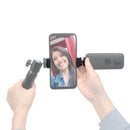 STARTRC 1/4 inch Screw Hole Dual-layer Cold-shoe Phone Clamp Holder for Insta360 ONE / ONE X / EVO, iPhone, Galaxy, HTC, Sony and other Smartphones(Black)