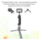 STARTRC 1/4 inch Screw Hole Dual-layer Cold-shoe Phone Clamp Holder for Insta360 ONE / ONE X / EVO, iPhone, Galaxy, HTC, Sony and other Smartphones(Black)