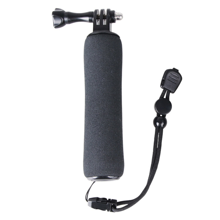 Bobber Floating Handle Grip with Adjustable Anti-lost Strap for GoPro HERO10 Black / HERO9 Black / HERO8 Black / HERO7 /6 /5 /5 Session /4 Session /4 /3+ /3 /2 /1, Insta360 ONE R, DJI Osmo Action and Other Action Cameras(Black)