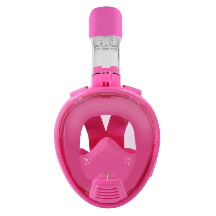 Kids Diving Equipment Full Face Design Snorkel Mask for GoPro HERO10 Black / HERO9 Black / HERO8 Black / HERO7 /6 /5 /5 Session /4 Session /4 /3+ /3 /2 /1, Insta360 ONE R, DJI Osmo Action and Other Action Cameras(Pink)
