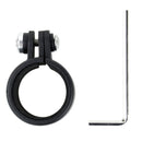 TMC HR389-BK 30mm Round Plastic Mount with Hexagonal Wrench for GoPro HERO10 Black / HERO9 Black / HERO8 Black /7 /6 /5 /5 Session /4 Session /4 /3+ /3 /2 /1, DJI Osmo Action, Xiaoyi and Other Action Cameras(Black)
