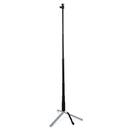 Handheld Gimbal Aluminum Alloy Extension Rod Tube Selfie Stick with Ball Head, Length: 30-90cm (Black)