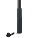 Handheld Gimbal Aluminum Alloy Extension Rod Tube Selfie Stick with Ball Head, Length: 30-90cm (Black)
