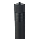 Handheld Gimbal Aluminum Alloy Extension Rod Tube for Feiyu G5 / SPG / WG2 Gimbal, Length: 19-60cm, Diamond Texture Head(Black)