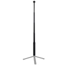 Handheld Gimbal Aluminum Alloy Extension Rod Tube for Feiyu G5 / SPG / WG2 Gimbal, Length: 19-60cm(Black)