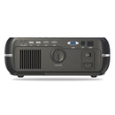 DH-A10B 5.8 inch LCD Screen 4200 Lumens 1280 x 800P HD Smart Projector with Remote Control, Support HDMIx2, USBx2, VGA, AV IN/RCA, RJ45(White)