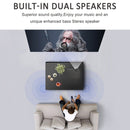DH-A10B 5.8 inch LCD Screen 4200 Lumens 1280 x 800P HD Smart Projector with Remote Control, Support HDMIx2, USBx2, VGA, AV IN/RCA, RJ45(White)